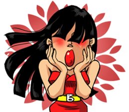 Jen Busy sticker #6690785