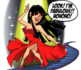 Jen Busy sticker #6690787