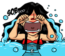 Jen Busy sticker #6690788