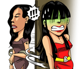 Jen Busy sticker #6690789