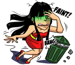 Jen Busy sticker #6690791