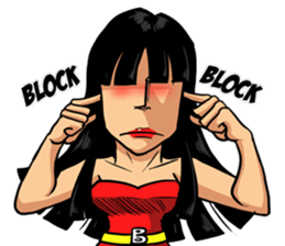 Jen Busy sticker #6690794