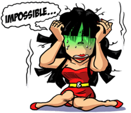 Jen Busy sticker #6690800