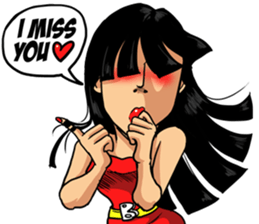 Jen Busy sticker #6690803