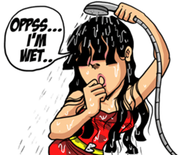 Jen Busy sticker #6690807