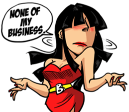 Jen Busy sticker #6690810