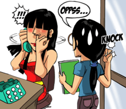 Jen Busy sticker #6690823