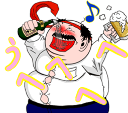 Drunken father sticker sticker #6690838