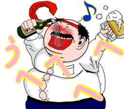 Drunken father sticker sticker #6690838