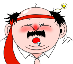 Drunken father sticker sticker #6690845