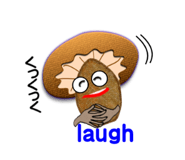 My name is mushroom sticker #6690921