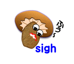 My name is mushroom sticker #6690924