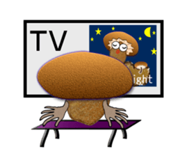 My name is mushroom sticker #6690941