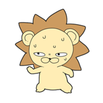 Panthera leo sticker #6691387