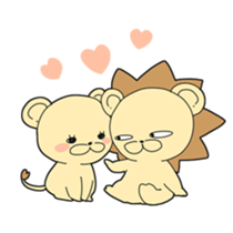 Panthera leo sticker #6691393