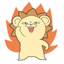 Panthera leo sticker #6691399