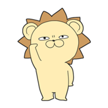 Panthera leo sticker #6691403