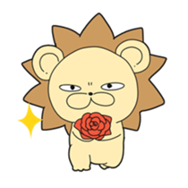 Panthera leo sticker #6691408