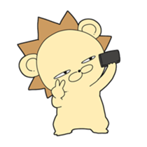 Panthera leo sticker #6691412