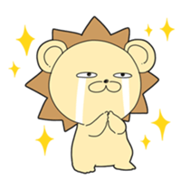 Panthera leo sticker #6691415