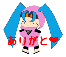Ninja Dennin-Kun sticker #6692086