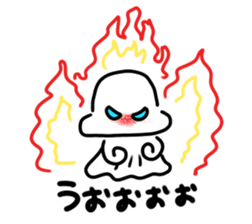 Jellyfish of KURAGE sticker #6692519