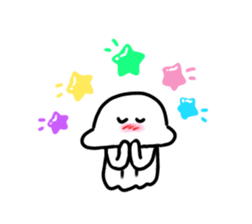 Jellyfish of KURAGE sticker #6692532