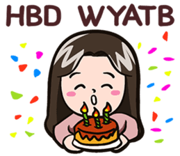 Just Be Yourself sticker #6692572