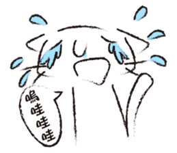 Big nose Cat sticker #6692669