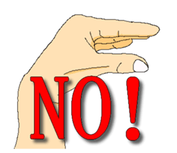 Practical & Lovely sign language texture sticker #6692748