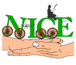 Practical & Lovely sign language texture sticker #6692751