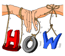 Practical & Lovely sign language texture sticker #6692752