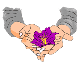 Practical & Lovely sign language texture sticker #6692762