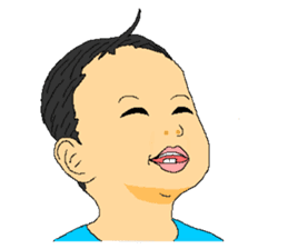 Practical & Lovely sign language texture sticker #6692764