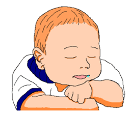 Practical & Lovely sign language texture sticker #6692770