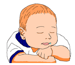 Practical & Lovely sign language texture sticker #6692770