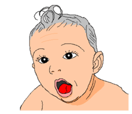 Practical & Lovely sign language texture sticker #6692771