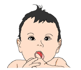 Practical & Lovely sign language texture sticker #6692772