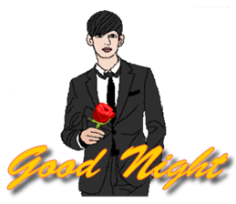 Practical & Lovely sign language texture sticker #6692775