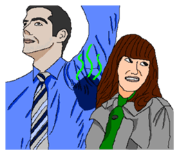 Practical & Lovely sign language texture sticker #6692777