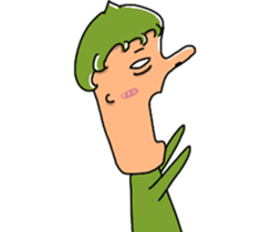 Mr. Poly  (Body Language) sticker #6693152