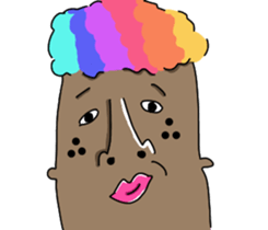 Mr. Poly  (Body Language) sticker #6693155