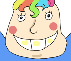 Mr. Poly  (Body Language) sticker #6693165