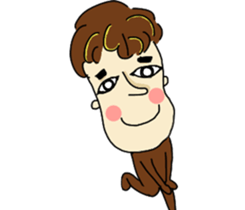 Mr. Poly  (Body Language) sticker #6693166