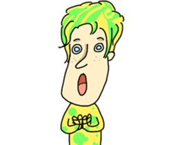 Mr. Poly  (Body Language) sticker #6693168