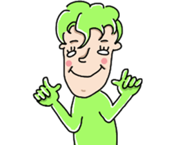 Mr. Poly  (Body Language) sticker #6693181