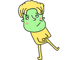 Mr. Poly  (Body Language) sticker #6693182