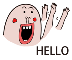 Philtrum Man sticker #6693224