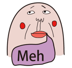 Philtrum Man sticker #6693233