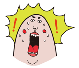 Philtrum Man sticker #6693238